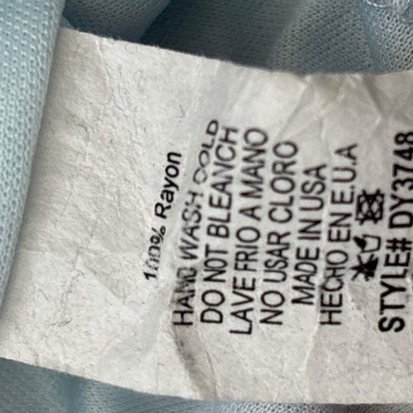 Ces Femme Light Blue Floral Cold Shoulder Mini Dress - Picture 4 of 5